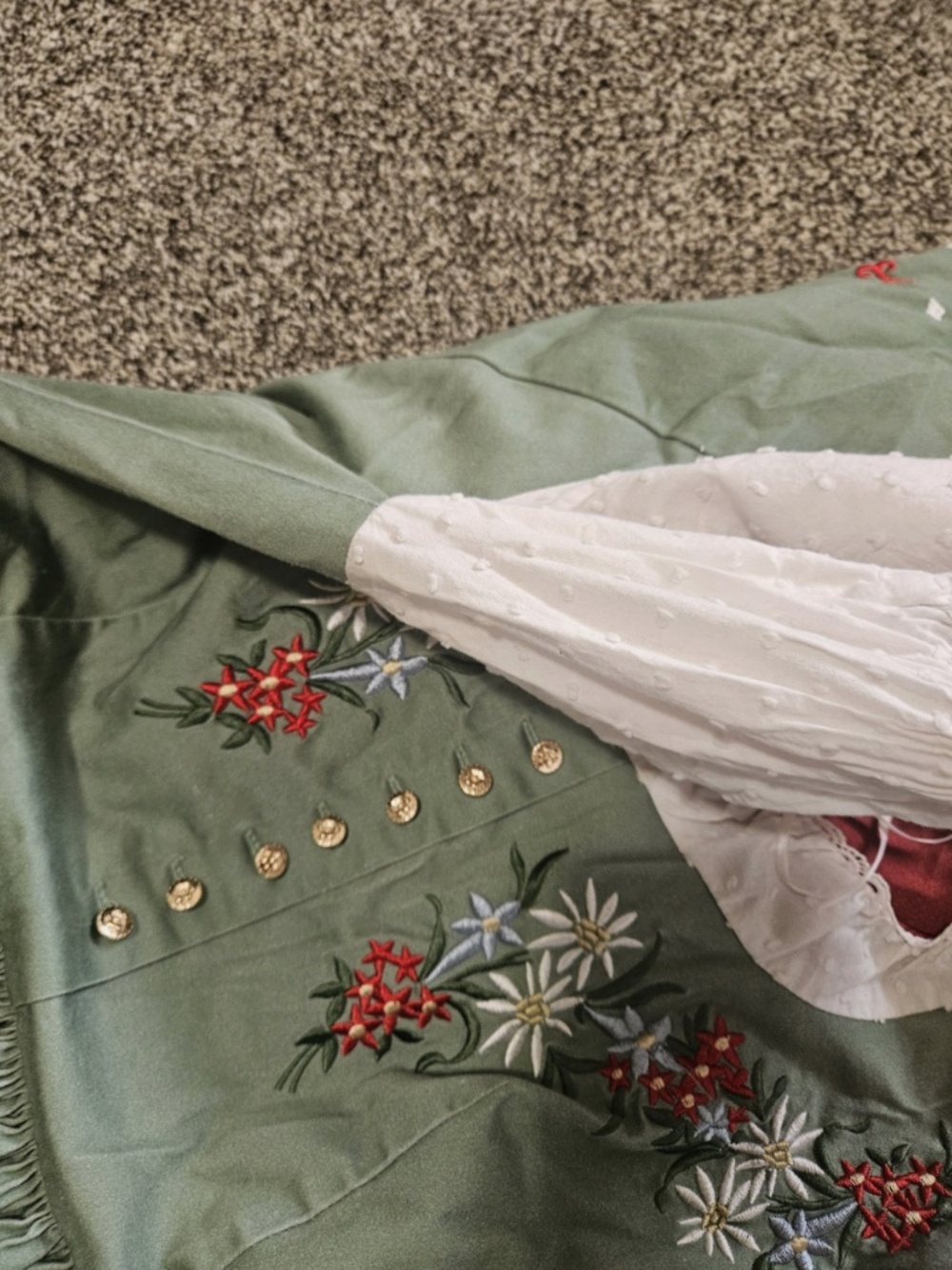 Disney Oktoberfest The Dress Shop Matterhorn Bobsled Dress Size 10 *Missing belt - Picture 7 of 7